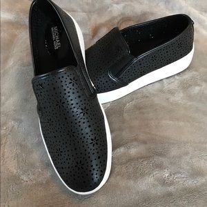 Michael Kors Black Slip-Ons Size 8.5